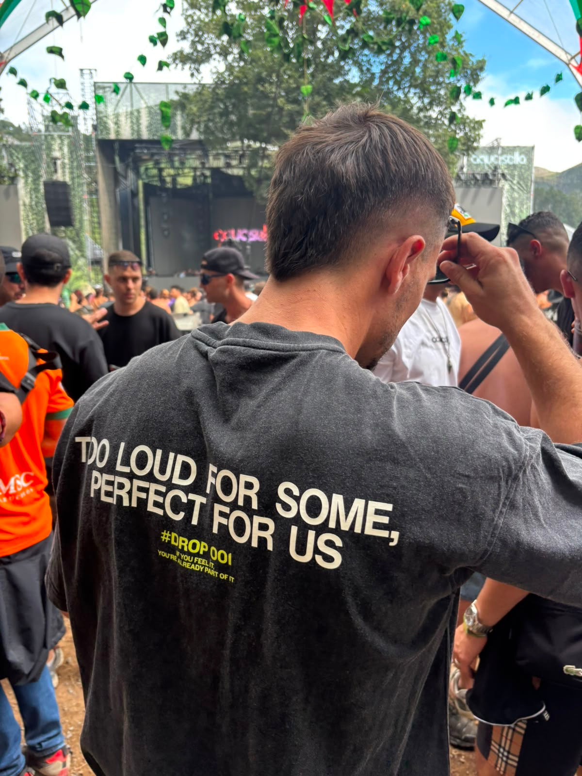 Dark Grey - Too loud for some, perfect for us